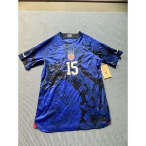 Nike DRI-FIT USA Team Rapinoe Youth Jersey Sz XL Blue Brand New
